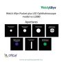 WELCH ALLYN Pocket Plus LED szemtükör (oftalmoszkóp) elemes nyéllel