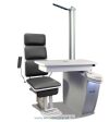 TOMEY TRU-1000 Refraction Unit with ER-1000 electrical reclinable chair