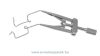 A1-Medical ES-0350 Lieberman Eye Speculum, V-shaped wire blades, adjustable mechanisms, 15.0mm blade