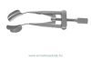 A1-Medical ES-0390 Lieberman Reversible Eye Speculum, adjustable mechanism, for nasal or temporal placement, solid 15.0mm blade