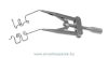 A1-Medical ES-0400 Lieberman Eye Speculum, Brown Triple, 12.0mm blade