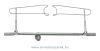 A1-Medical ES-0490 Schott Eye Speculum, with rotatable adjustment, 16.0mm blade A1-Medical ES-0490 Schott Eye Speculum, with rotatable adjustment, 16.0mm blade