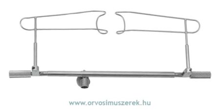 A1-Medical ES-0490 Schott Eye Speculum, with rotatable adjustment, 16.0mm blade
