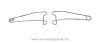 A1-Medical ES-0600 Jaffe Wire Lid Retractor, pair 13.0mm blade A1-Medical ES-0600 Jaffe Wire Lid Retractor, pair 13.0mm blade