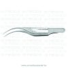 A1-Medical F-0370 Botvin Iris Forceps, with 1x2 teeth, double curved, length 7.5cm A1-Medical F-0370 Botvin Iris Forceps, with 1x2 teeth, double curved, length 7.5cm