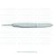   A1-Medical F-0520 Iris Forceps Bonn model straight, with 1x2 teeth, 0.12mm 90° angle, length 7.5cm