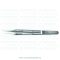   A1-Medical F-3160 Jaffe Utrata Capsulorhexis Forceps angled 12.0mm, with extra thin shanks, ultra fine grasping tips