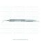   A1-Medical F-3190 Corydon Mics Capsulorhexis Forceps angled 12.0mm, with pin guide, for 2.0mm incision,length 11.0cm 