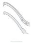A1-Medical F-3260 Lehner Capsulorhexis Forceps curved 12.0mm, with extra thin shanks, ultra fine grasping tips, length 10.0cm