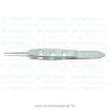 A1-Medical F-3550 Bishop Harmon Fixation Forceps, serrated 1.0mm tips, length 8.5cm