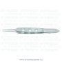   A1-Medical F-3550 Bishop Harmon Fixation Forceps, serrated 1.0mm tips, length 8.5cm