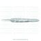  A1-Medical F-3550 Bishop Harmon Fixation Forceps, serrated 1.0mm tips, length 8.5cm