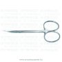   A1-Medical S-0660 Stitch Scissors, lightly curved, pointed tips, length 9.5cm