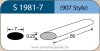 LABTICIAN S1981-7 Retina Implantátum - Ovális Szilikon szivacs 3,25mm x 7,0mm x 80mm 5db/doboz - 907 Style