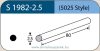 LABTICIAN S1982-2.5 Retinal Implants - Round Silicone Sponge 2.5mm x 80mm 5 per box - 5025 Style