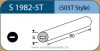 LABTICIAN S1982-5T Retinal Implants - Tunnel Silicone Sponge 5.0mm x 80mm 5 per box - 505T Style