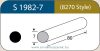 LABTICIAN S1982-7 Retina Implantátum - Kerek Szilikon szivacs 7,0mm x 80mm 5db/doboz - 8270 Style LABTICIAN S1982-7 Retina Implantátum - Kerek Szilikon szivacs 7,0mm x 80mm 5db/doboz - 8270 Style