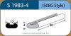 LABTICIAN S1983-4 Retinal Implants - Grooved Silicone Sponge 4.0mm x 12.0mm x 80mm 5 per box - 508G LABTICIAN S1983-4 Retinal Implants - Grooved Silicone Sponge 4.0mm x 12.0mm x 80mm 5 per box - 508G