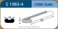   LABTICIAN S1983-4 Retina Implantátum - Profilcsík alakú Szilikon szivacs 4,0mm x 12,0mm x 80mm 5db/doboz - 508G Style
