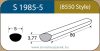 LABTICIAN S1985-5 Retinal Implants - Scholda Silicone Sponge 3.77mm x 5.0mm x 80mm 5 per box - 8550 