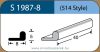 LABTICIAN S1987-8 Retinal Implants - L-Shaped Silicone Sponge 4.0mm x 8.0mm x 80mm 5 per box - 514 S LABTICIAN S1987-8 Retinal Implants - L-Shaped Silicone Sponge 4.0mm x 8.0mm x 80mm 5 per box - 514 S