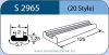 LABTICIAN S2965 Retina Implantátum - Profilcsík alakú Szilikon szalag 1,25mm x 2,0mm x 4,0mm x 5,7mm x 125,0mm 5db/doboz - 20 Style LABTICIAN S2965 Retina Implantátum - Profilcsík alakú Szilikon szalag 1,25mm x 2,0mm x 4,0mm x 5,7mm x 125,0mm 5db/doboz - 20 Style