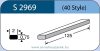 LABTICIAN S2969 Retinal Implants - Circling Band 0.75mm x 2.0mm x 125.0mm 5 per box - 40 Style