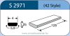 LABTICIAN S2971 Retina Implantátum - Szilikon szalag 1,25mm x 4,0mm x 5,9 x 125,0mm 5db/doboz - 42 Style