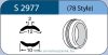 LABTICIAN S2977 Retinal Implants - Silicone Tire Concave 2.0mm x 12.0mm x 10.0mm 5 per box - 78 Styl