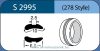 LABTICIAN S2995 Retina Implantátum - Abroncs alakú Aszimmetrikus Szilikon 2,5mm x 10,0mm x 8,5mm 5db/doboz - 278 Style LABTICIAN S2995 Retina Implantátum - Abroncs alakú Aszimmetrikus Szilikon 2,5mm x 10,0mm x 8,5mm 5db/doboz - 278 Style