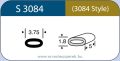   LABTICIAN S3084 Retina Implantátum - Ovális gyűrű Szilikon 1,8mm x 3,75mm x 5,0mm 5db/doboz (Szilikon szalahoz) - 3084 Style