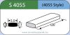 LABTICIAN S4055 Retinal Implants - Wide Silicone Strip 1.6mm x 2.1mm x 5.5 x 120.0mm 5 per box - 405