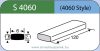 LABTICIAN S4060 Retinal Implants - Wide Silicone Strip 1.6mm x 2.1mm x 6.0 x 120.0mm 5 per box - 406